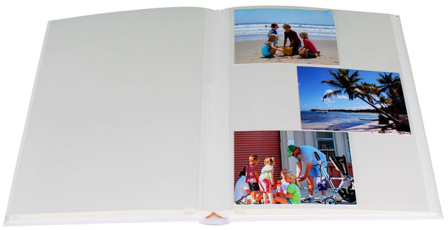 Album photo autocollant Monza blanc 120 photos 10X15