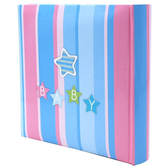 Album Photo Bébé Baby Blue – Collection CPC 200 photos 10x15 cm – Album à pochettes avec espace mémo