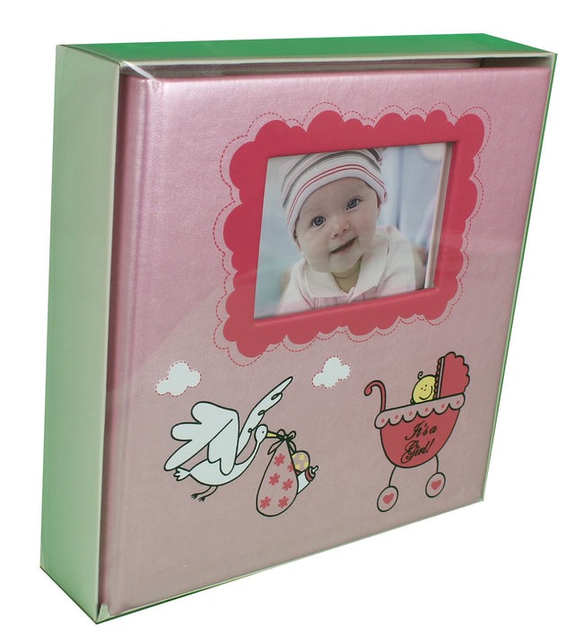 Coffret Album Bébé – Baby Girl ou Baby Boy – 200 photos 10x15 cm