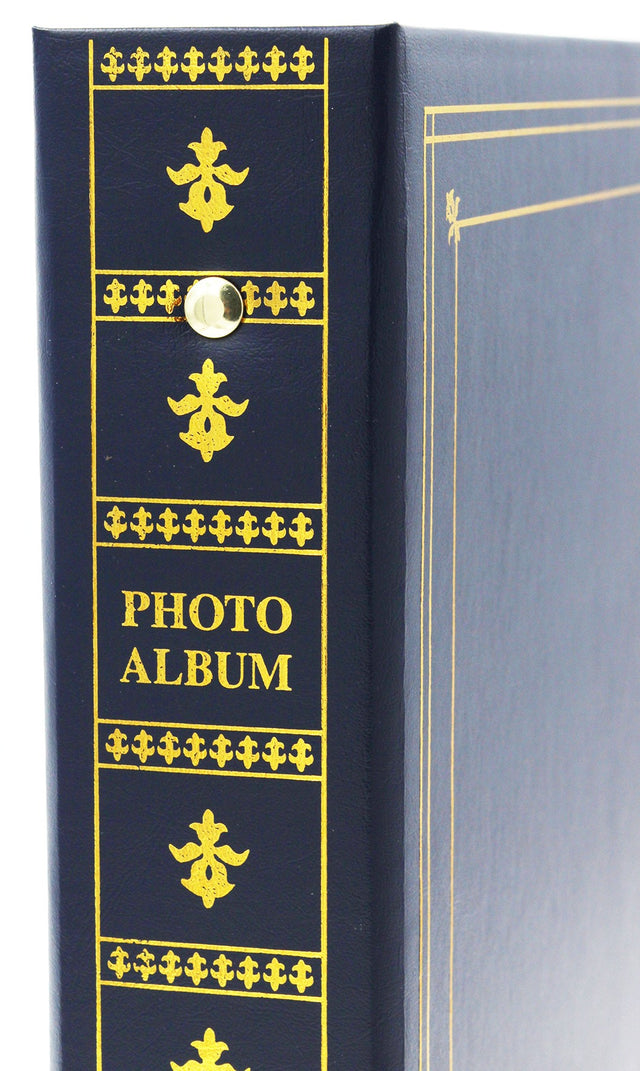 Lot de 2 classeurs photos Ariane Marine à pochette pour 400 photos 10x15