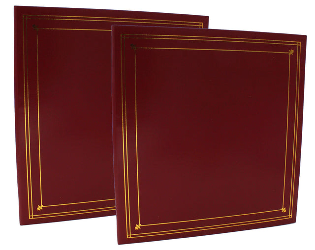 Lot de 2 classeurs photos Ariane Marine à pochette pour 400 photos 10x15