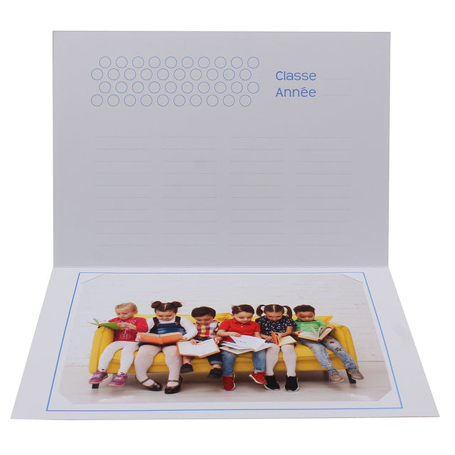 Cartonnage photo scolaire - Groupe 18x24 - Récré