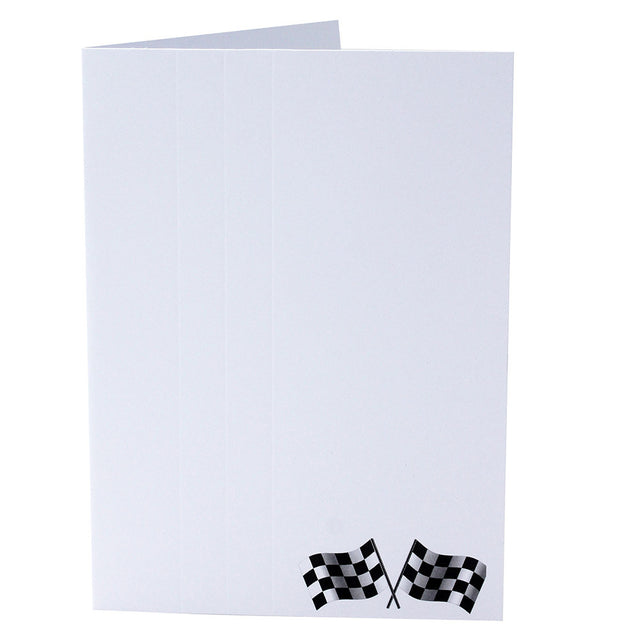 Cartonnage photo Drapeaux de courses- Vertical du 9x13 au 20x30 cm