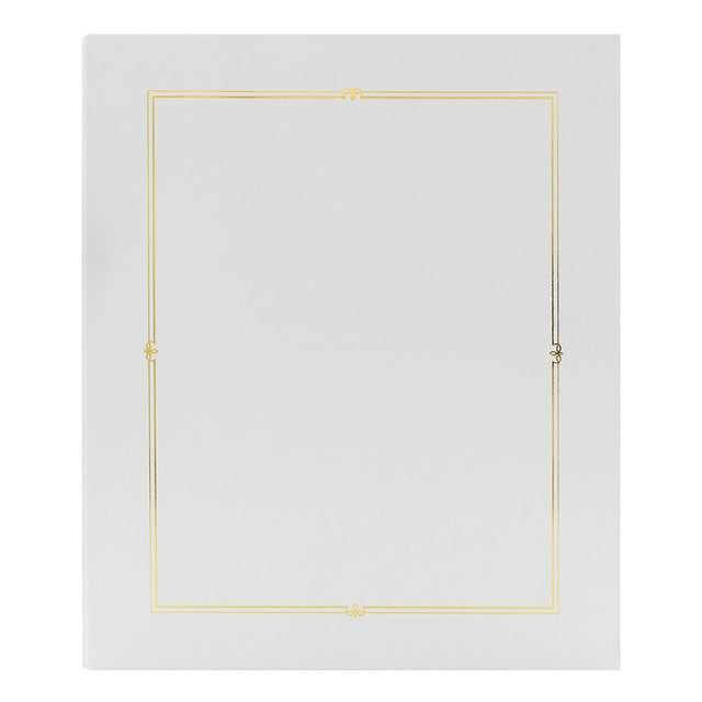 Classeur Photo Cordoue Blanc – 400 Photos 10x15 11,5x15 – Ceanothe