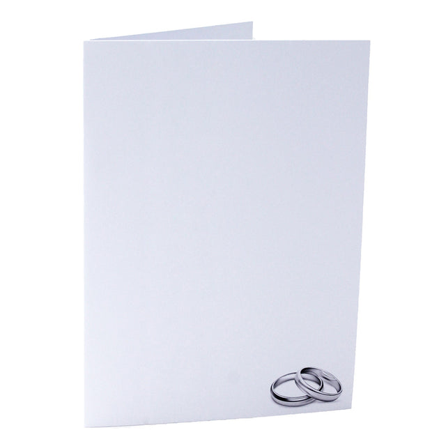 Cartonnage photo Mariage - Alliances - Vertical du 9x13 au 20x30 cm