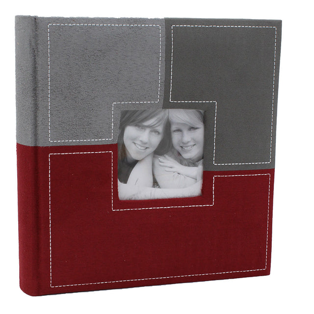 Album photo CPC Sections MR rouge 200 pochettes 10X15