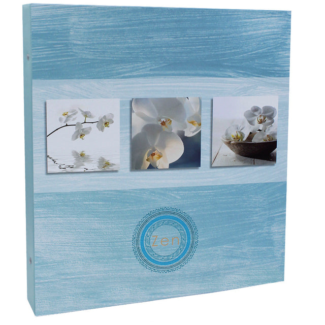 Classeur photo Ariane Zen 2 turquoise 400 pochettes 11x15