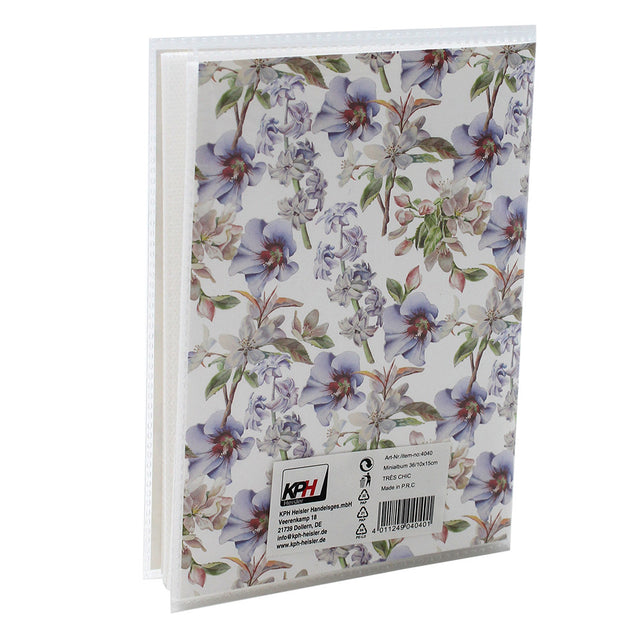 Mini album photo KP Très chic bleu 36 pochettes 10X15