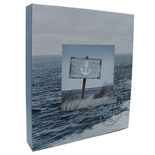 Lot de 2 classeurs photos Ariane Ocean Vibes à pochette pour 400 photos 11x15