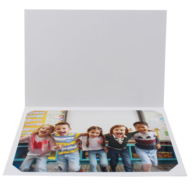 Cartonnage Photo A4 Neutre – Carton Premium 300 Microns – Avec encoches