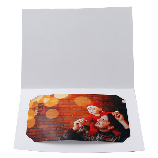 Lot de cartonnages photo – Sapin lumineux – Horizontal – 9x13 au 20x30 cm