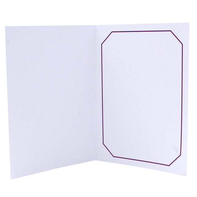 Cartonnage Photo Professionnel Octo – Liseré Violet sans image| Collection CashPhoto