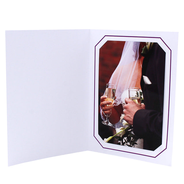 Cartonnage Photo Professionnel Octo – Liseré Violet | Collection CashPhoto