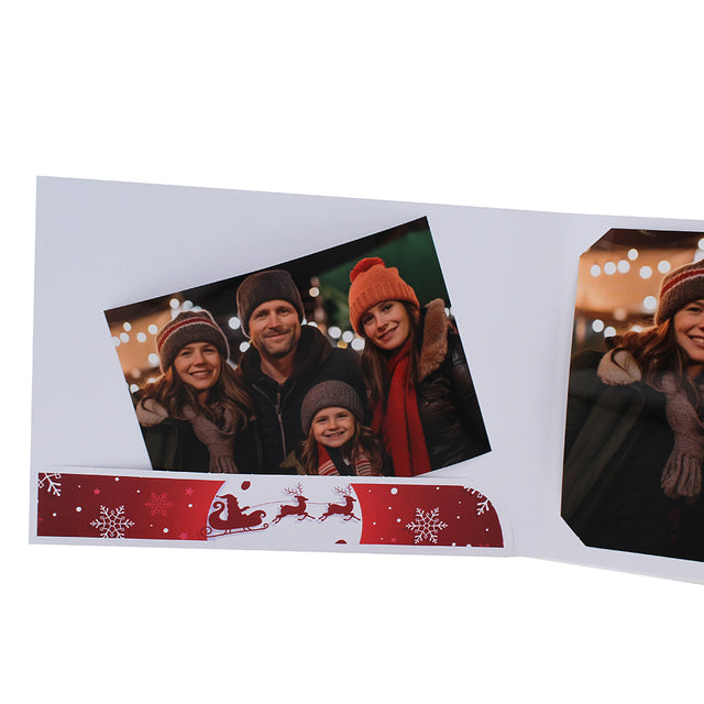 Cartonnage Noël – Groupe 20x30 / 20x25 / 18x27 / 18x25 / 18x24 avec rabat – Joyeuses Fêtes – Rennes du Père Noël