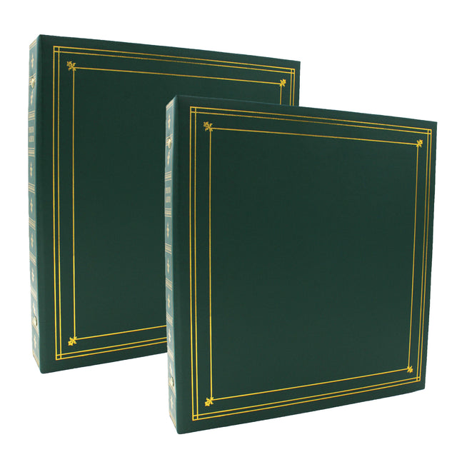 Lot de 2 classeurs photos Ariane Marine à pochette pour 400 photos 10x15
