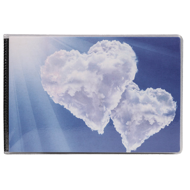Lot de 6 mini albums photo Walther Hearts II – 40 photos 10x15 cm – Motifs assortis