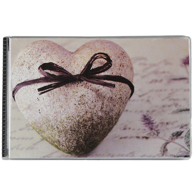 Lot de 6 mini albums photo Walther Hearts – Motifs assortis