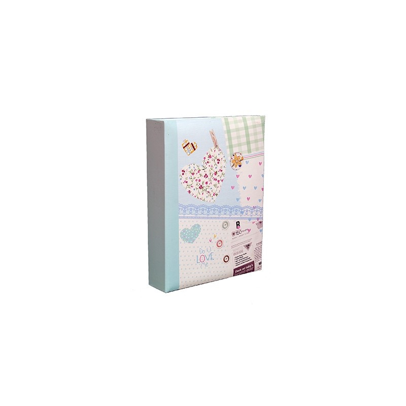 LOT-2-ALBUMS-PHOTO-HAPPY-NEWS-200-POCHETTES-10X15-BLEU-CLAIR-ORANGE