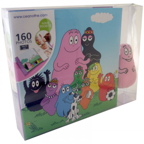 Coffret Barbapapa Album bébé et peluche - CashPhoto