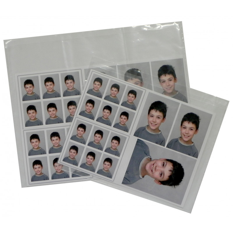 pochette transparente grand format