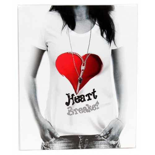 Mini-album photo Erica à pochettes "Love" pour 24 photos 11x15 - Tee shirt