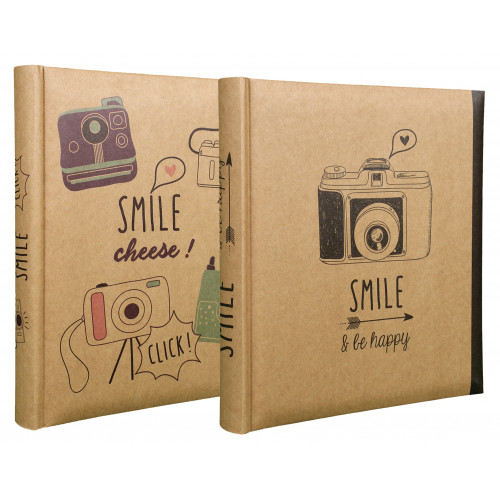 Lot de 2 albums photo CPC Smile 200 pochettes 10x15