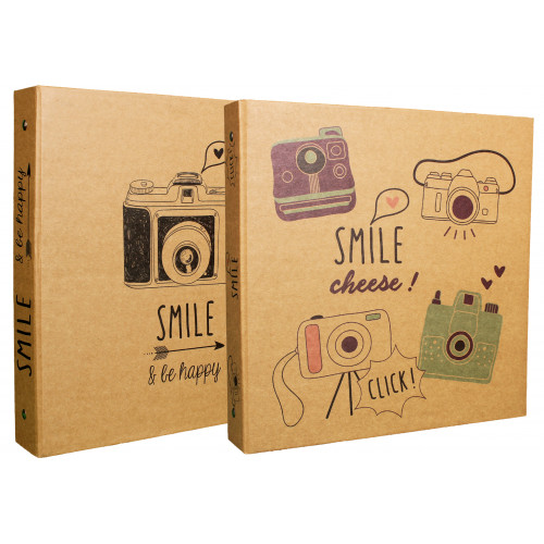 LOT 2 CLASSEURS PHOTO SMILE 400 POCHETTES 10X15
