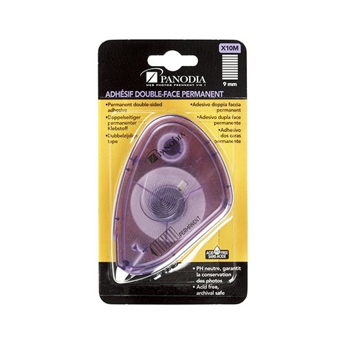 DEROULEUR D'ADHESIF DOUBLE FACE PERMANENT 10 METRES