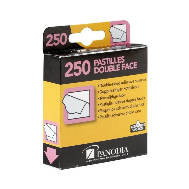 LOT 10 BOITES PASTILLES DOUBLE-FACES PANODIA