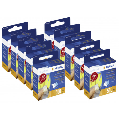 LOT DE 10 BOITES DE 500 PASTILLES DOUBLE-FACES PANODIA