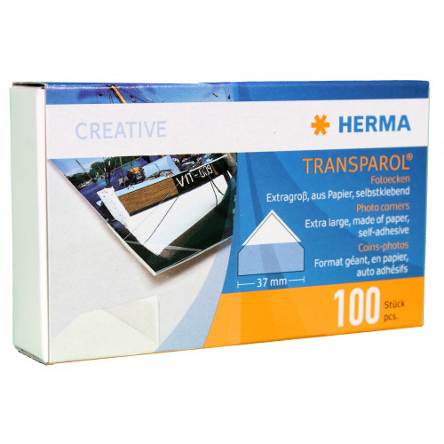 100 COINS ADHESIFS GRAN FORMAT HERMA