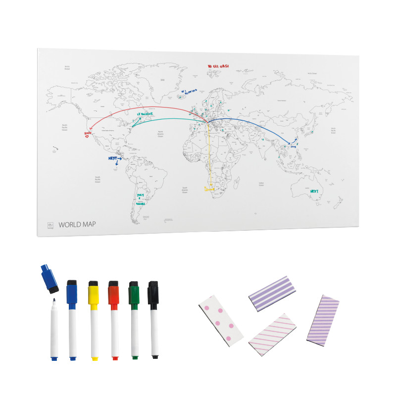 PLANISPHERE MAGNETIQUE 70 x 37