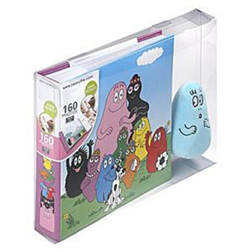 COFFRET ALBUM PHOTO BARBAPAPA + PELUCHE