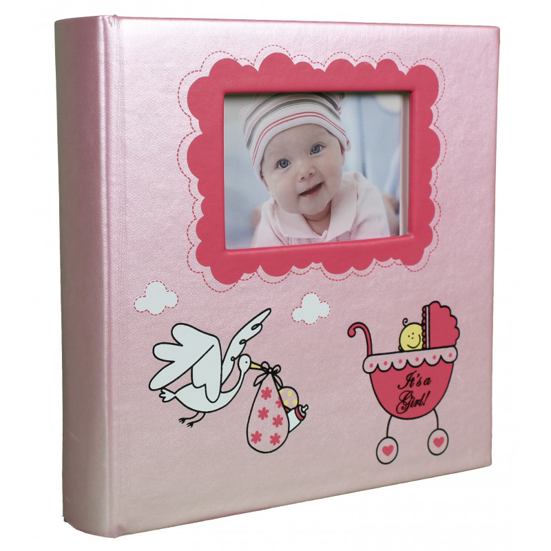 COFFRET PHOTO ALBUM A POCHETTES IT'S A GIRL -IT'S A BOY 200 PHOTOS 10X15