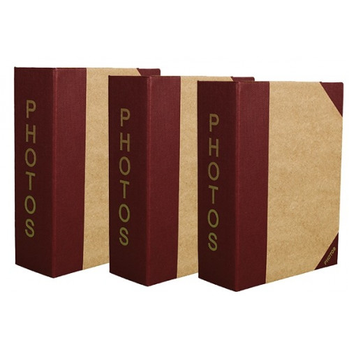 Lot 3 albums photo KP Photos 100 pochettes 10X15