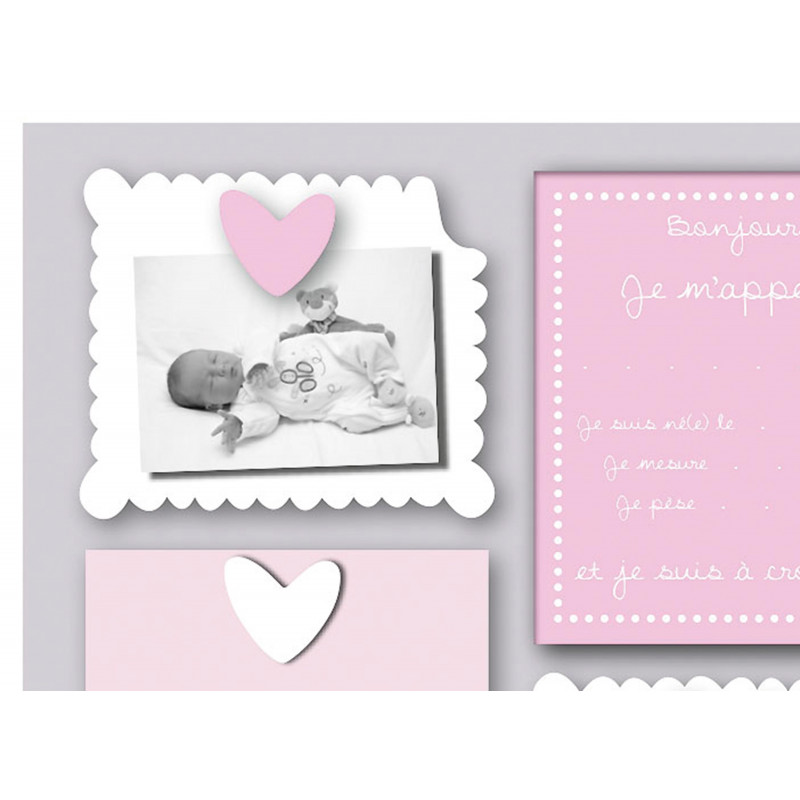 Pele Mele Bebe 5 Vues Personnalisable Naissance Bebea Croquer Rose Titoutam Pele Mele Bebe 5 Vues Personnalisable Naissance Bebea Croquer Rose Titoutam