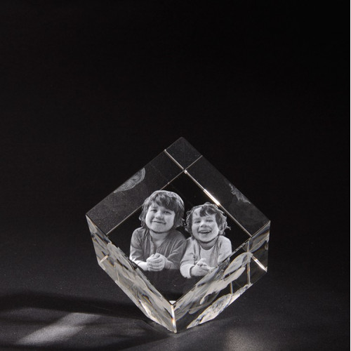 3D PRECIOUS M en verre Viamant personnalisable