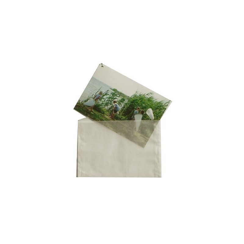 100 pochettes de protection Panodia en papier cristal pour photo 10x15