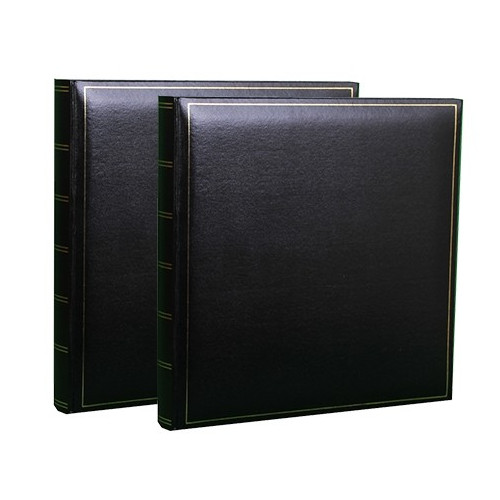 LOT-2-ALBUMS-PHOTO-TRADITIONNEL-JUMBO-SUPER-XL-NOIR