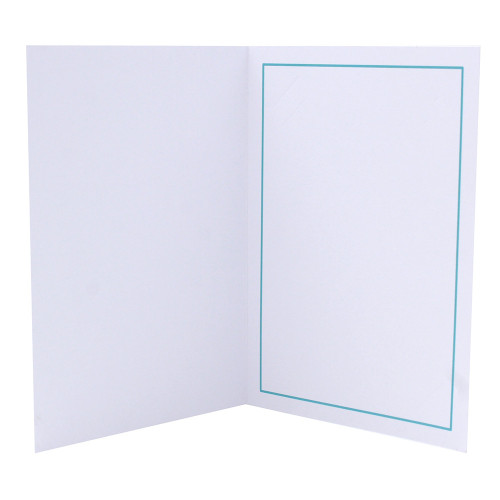 Cartonnage photo professionnel – Liseré Turquoise | Collection CashPhoto