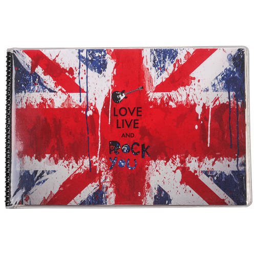 Mini album Erica à pochette "London Rock" pour 24 photos 11,5x15