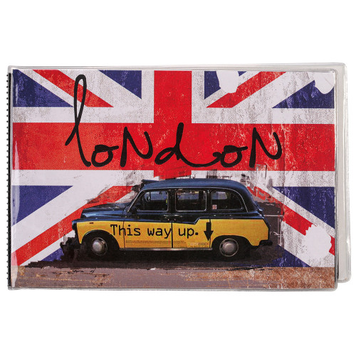 Mini album Erica à pochette "London Car" pour 24 photos 11,5x15