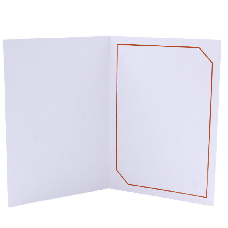 Cartonnage photo blanc - Hayange Orange