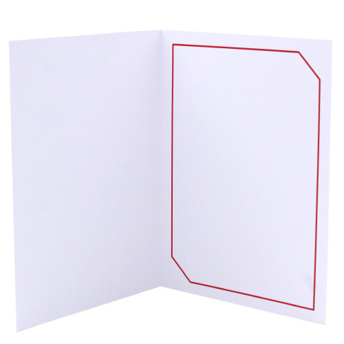 Cartonnage photo blanc - Hayange Rouge