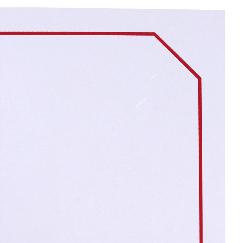 Cartonnage photo blanc - Hayange Rouge