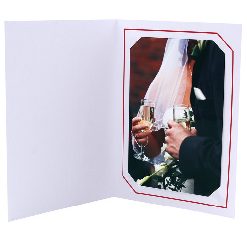Cartonnage photo blanc - Hayange Rouge