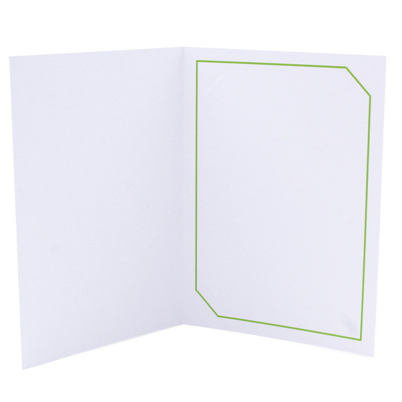 Cartonnage photo blanc - Hayange Vert clair