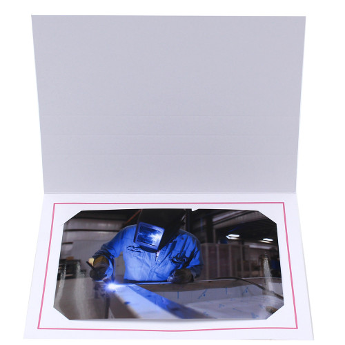 Cartonnage photo professionnel – Liseré Rose | Collection CashPhoto