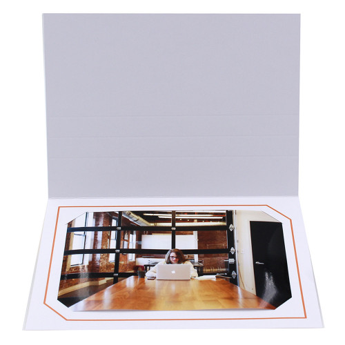 Cartonnage photo blanc - Serémange Orange