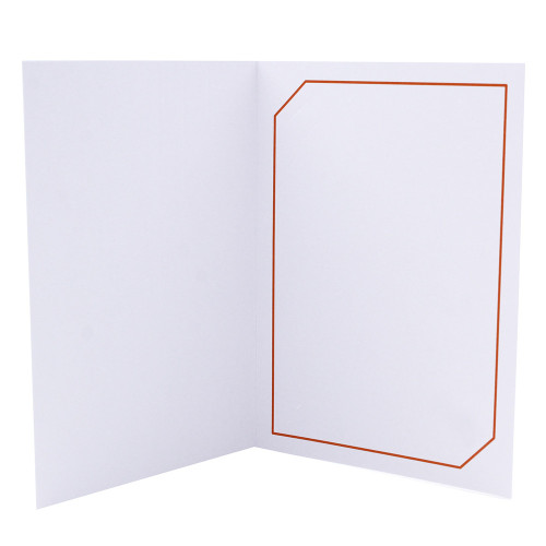 Cartonnage photo blanc - Serémange Orange